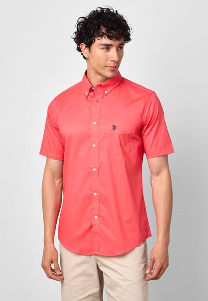 Camisa U.S. POLO ASSN. Coral