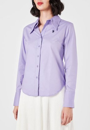 Camisa Lila Us Polo Assn
