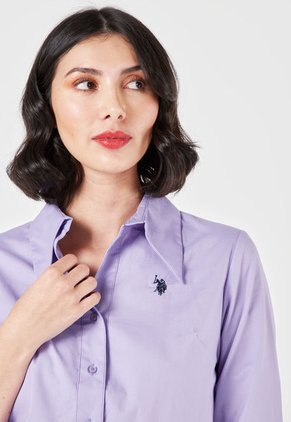 Camisa Lila Us Polo Assn