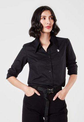 Camisa Negro Us Polo Assn