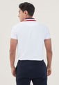Polo Blanco-Azul Navy-Rojo Us Polo Assn de US Polo Assn