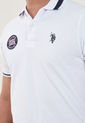 Polo Blanco-Azul Navy-Rojo Us Polo Assn de US Polo Assn