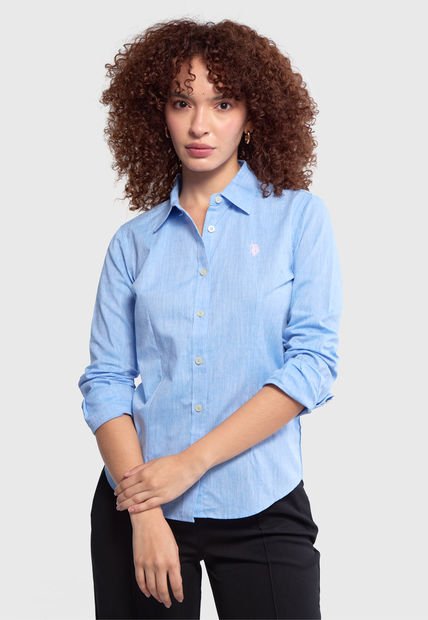 Camisa U.S. POLO ASSN. Azul