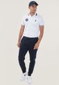 Polo Blanco-Azul Navy-Rojo Us Polo Assn de US Polo Assn