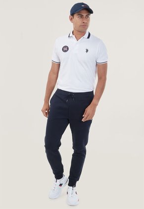 Polo Blanco-Azul Navy-Rojo Us Polo Assn