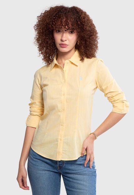 Camisa U.S. POLO ASSN. Amarillo