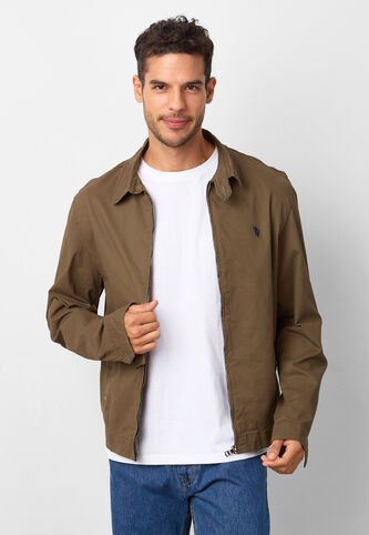 Chaqueta U.S. POLO ASSN. Verde Oliva US Polo Assn