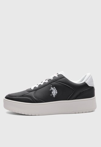 Tenis Lifestyle U.S. POLO ASSN. Open Court Negro US Polo Assn