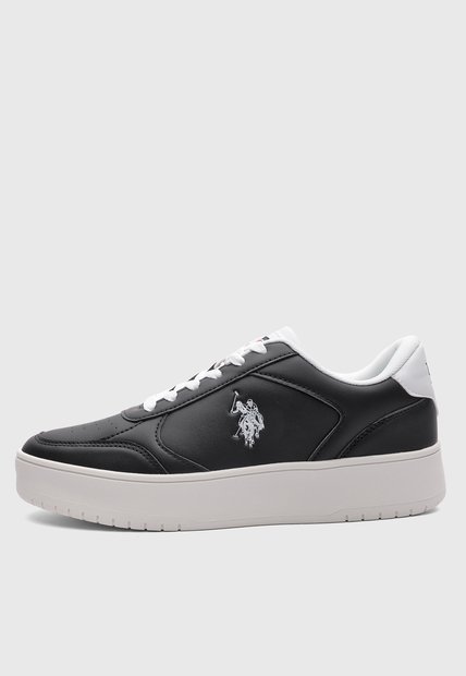 Tenis Lifestyle U.S. POLO ASSN. Open Court Negro