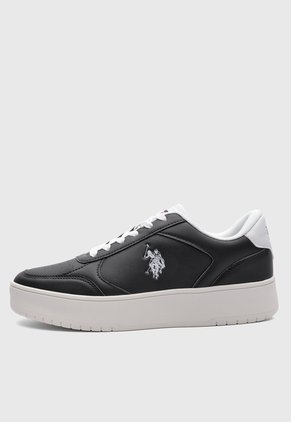 Tenis Lifestyle U.S. POLO ASSN. Open Court Negro
