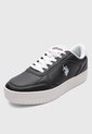 Tenis Lifestyle U.S. POLO ASSN. Open Court Negro de US Polo Assn