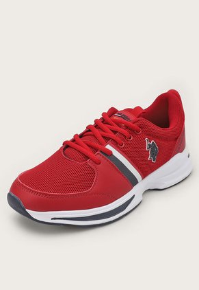 Tenis Lifestyle Rojo-Blanco-Azul Us Polo Assn