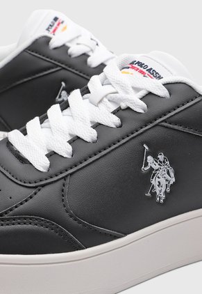 Tenis Lifestyle U.S. POLO ASSN. Open Court Negro