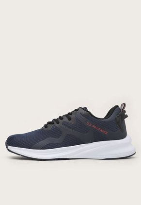 Tenis Lifestyle Azul Navy-Rojo-Blanco Us Polo Assn
