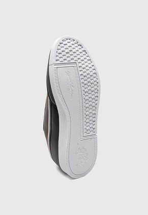 Tenis Lifestyle Negro-Blanco-Rojo Us Polo Assn