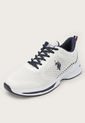 Tenis Lifestyle Blanco-Azul Us Polo Assn de US Polo Assn