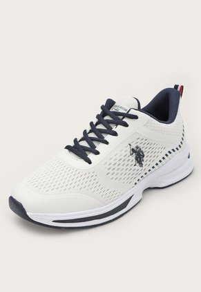 Tenis Lifestyle Blanco-Azul Us Polo Assn