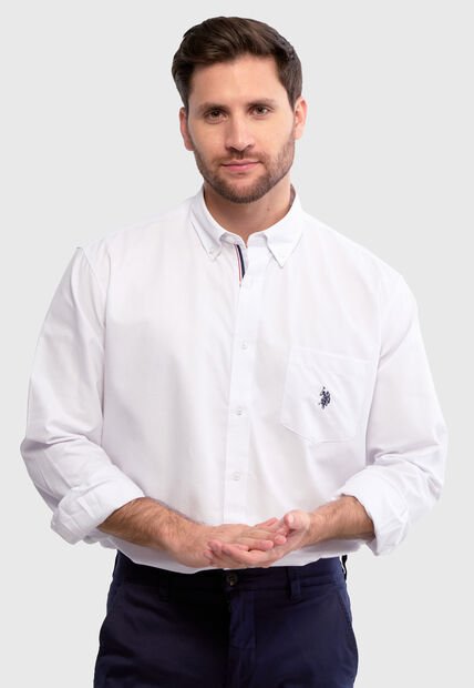 Camisa U.S. POLO ASSN. Blanco