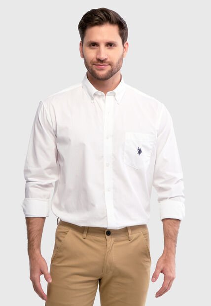 Camisa U.S. POLO ASSN. Blanco
