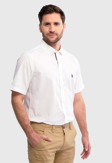Camisa U.S. POLO ASSN. Blanco