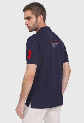 Polo Azul-Blanco Us Polo Assn