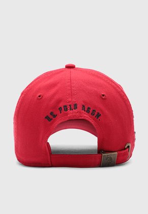 Gorra U.S. POLO ASSN. Rojo