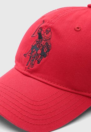 Gorra U.S. POLO ASSN. Rojo