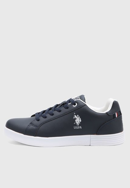 Tenis Lifestyle Azul Navy-Blanco Us Polo Assn