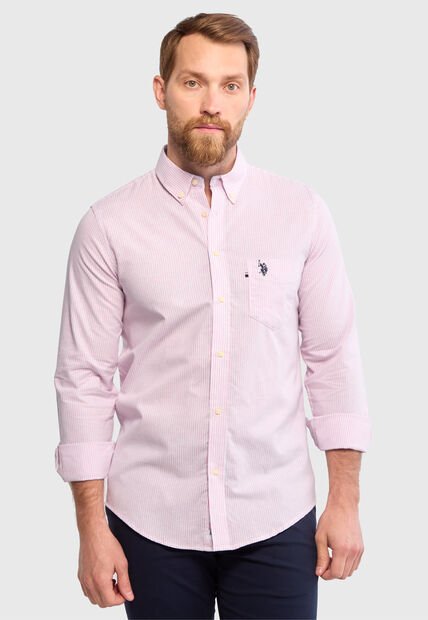 Camisa U.S. POLO ASSN. Rosa