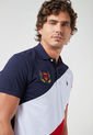 Polo Azul Navy-Rojo-Blanco Us Polo Assn de US Polo Assn