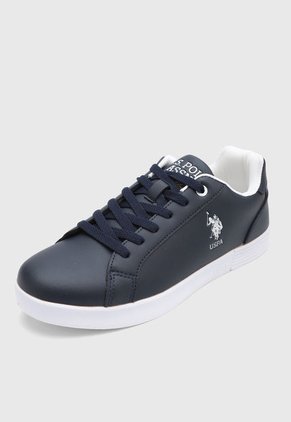 Tenis Lifestyle Azul Navy-Blanco Us Polo Assn
