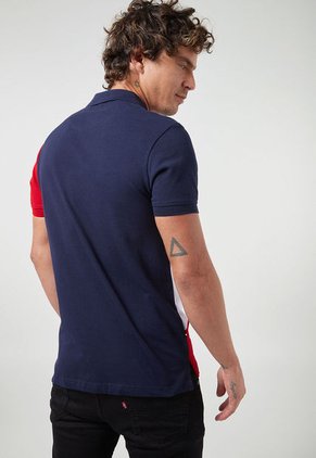 Polo Azul Navy-Rojo-Blanco Us Polo Assn