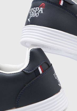 Tenis Lifestyle Azul Navy-Blanco Us Polo Assn