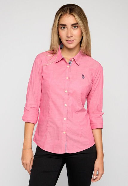 Camisa U.S. POLO ASSN. Fucsia
