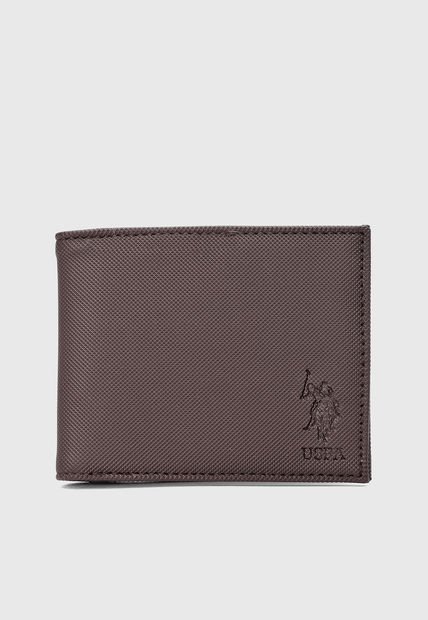 Billetera U.S. POLO ASSN. Marrón