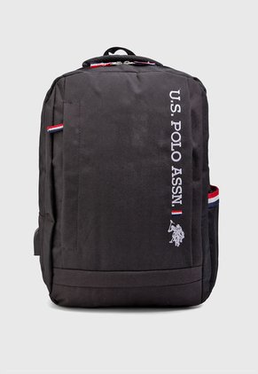 Morral Negro-Rojo-Blanco Us Polo Assn
