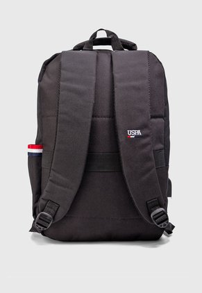 Morral Negro-Rojo-Blanco Us Polo Assn