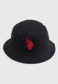 Sombrero Pesquero U.S. POLO ASSN. Negro de US Polo Assn