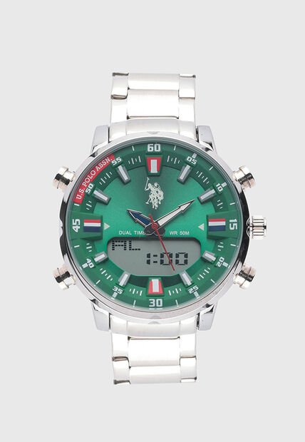 Reloj U.S. POLO ASSN. Plateado