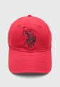 Gorra U.S. POLO ASSN. Rojo de US Polo Assn