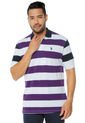 Polo Morado-Blanco Us Polo Assn de US Polo Assn