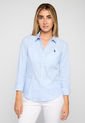 Camisa Celeste-Blanco US POLO ASSN de US Polo Assn