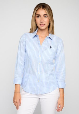 Camisa Celeste-Blanco US POLO ASSN US Polo Assn