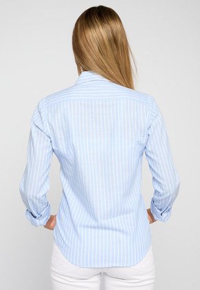 Camisa Celeste-Blanco US POLO ASSN