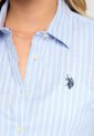 Camisa Celeste-Blanco US POLO ASSN de US Polo Assn