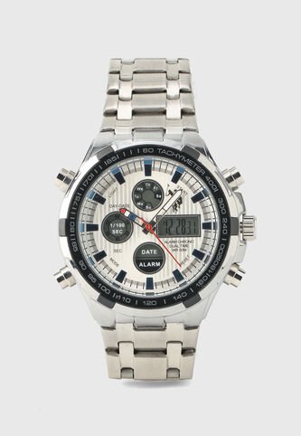 Reloj Blanco-Platedo Us Polo Assn US Polo Assn