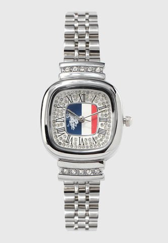 Reloj U.S. POLO ASSN. Plateado US Polo Assn