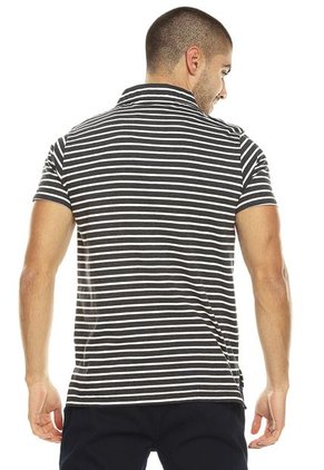 Polo Negro-Blanco US Polo Assn