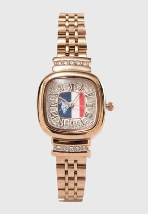 Reloj U.S. POLO ASSN. Oro Rosa