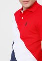 Polo Rojo-Azul-Blanco Us Polo Assn de US Polo Assn